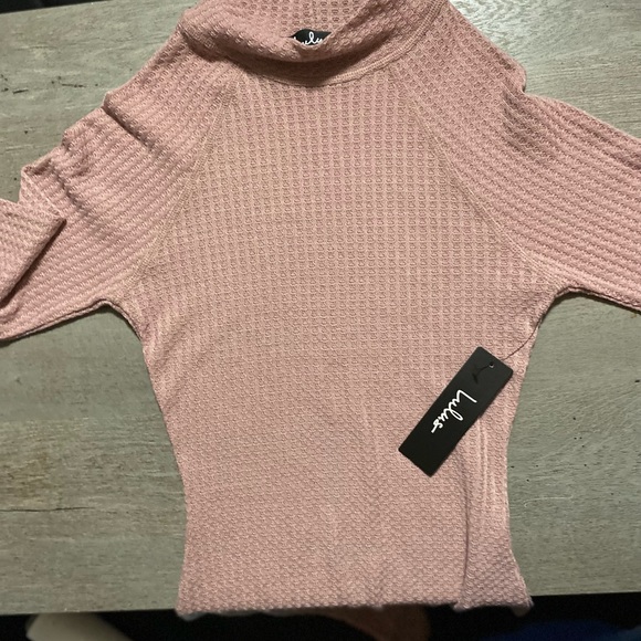 Lulu’s Adelyne Mauve Long Sleeve Bodysuit - Picture 4 of 16